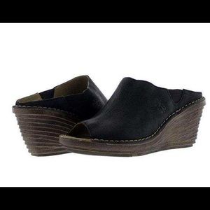 Fly London Sian658Fly Black Womens Sandals Size 37